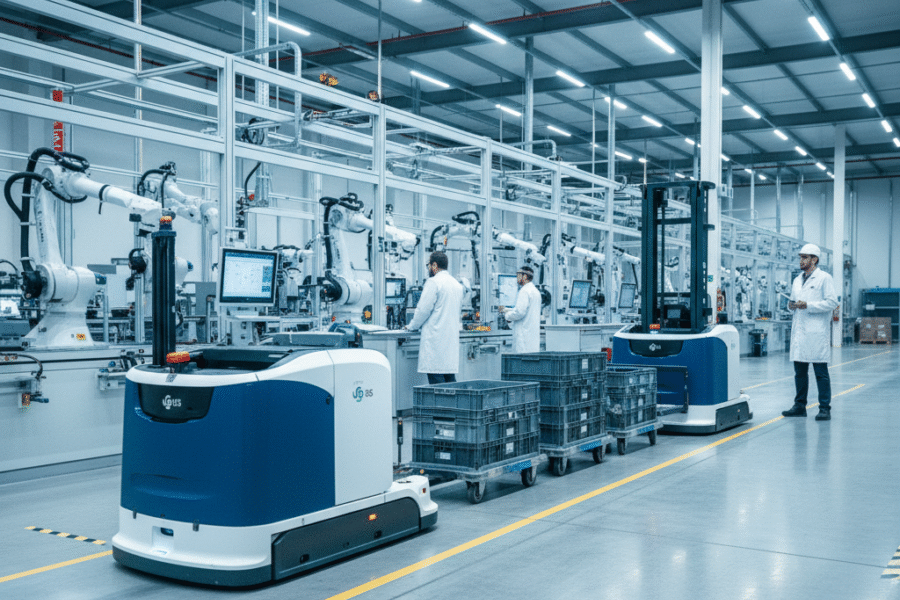 AGV vs AMR: Tipos de Vehículos de Guiado Automático para su Empresa